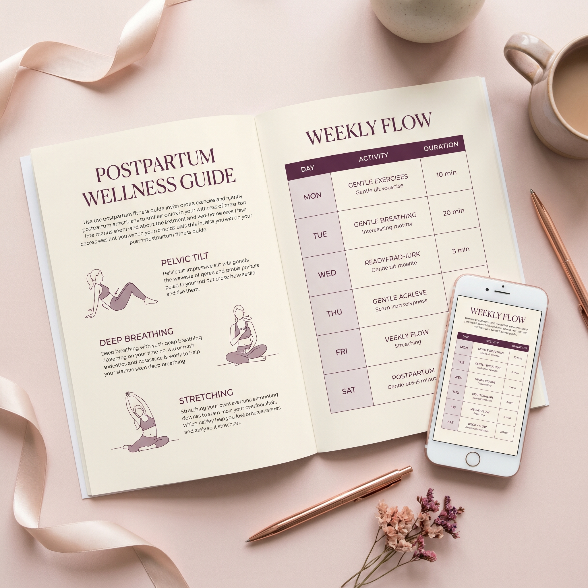 Mumma Glow postpartum reset