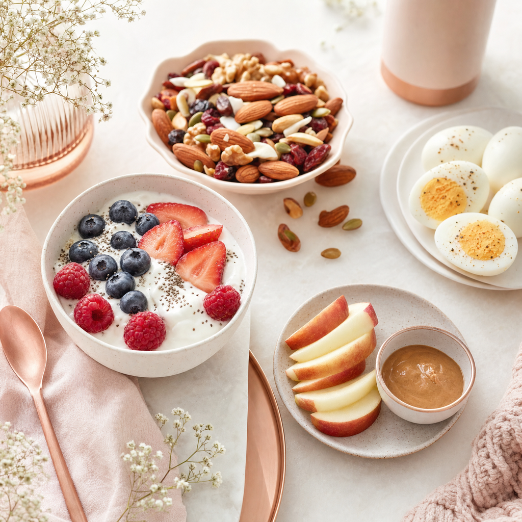 Energising snacks for tired mums