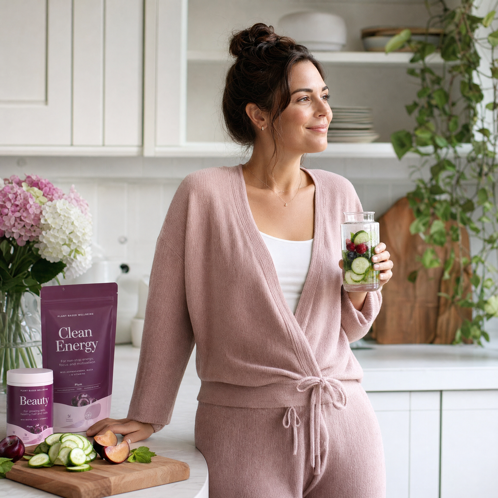 Refreshed energised mum