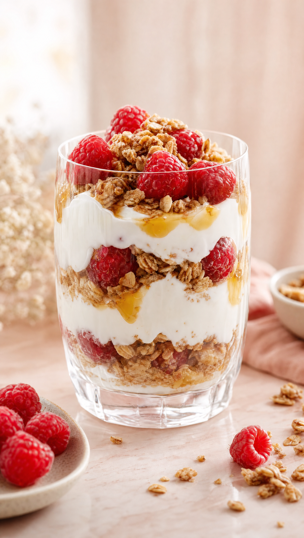 Greek yogurt parfait